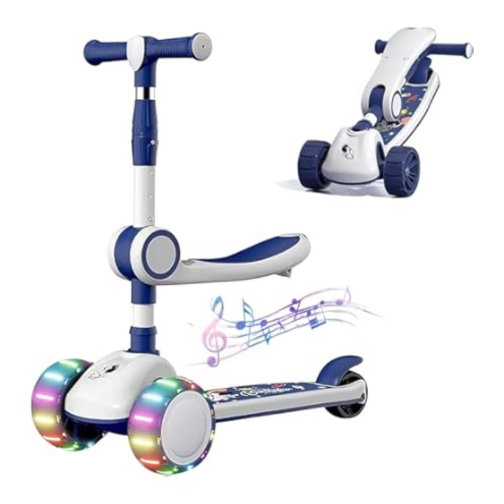 ¡Patineta 3 en 1 Musical con Luces! – Diversión, ritmo y seguridad sobre ruedas